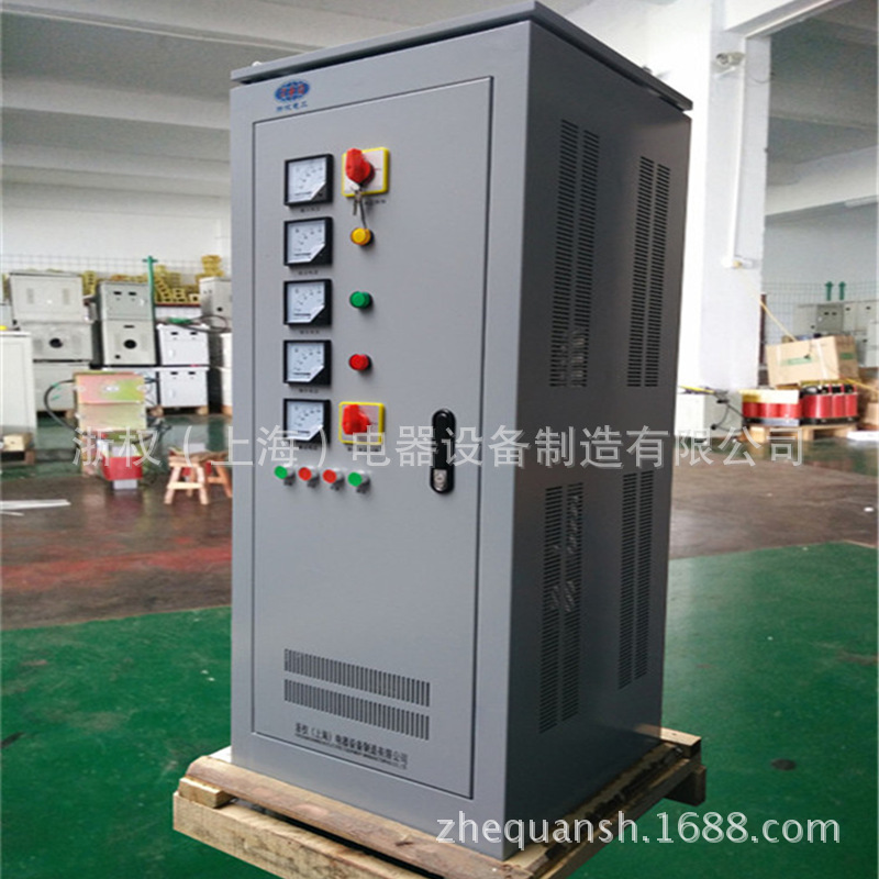 浙权厂家直供三相调压器60kva 0-800V 1140V电动调压器 带外壳TSGC2J-60KVA