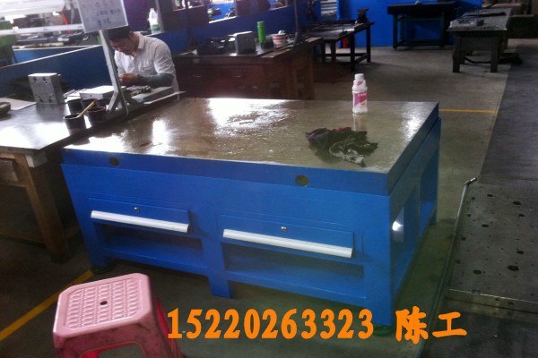 惠州模具修模工作台+铸铁桌面钳工工作台生产厂家示例图2