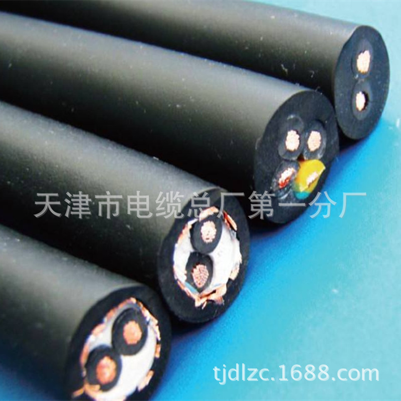 YC 3*2.5橡套软电缆 耐寒 耐高温铜芯软电缆示例图4