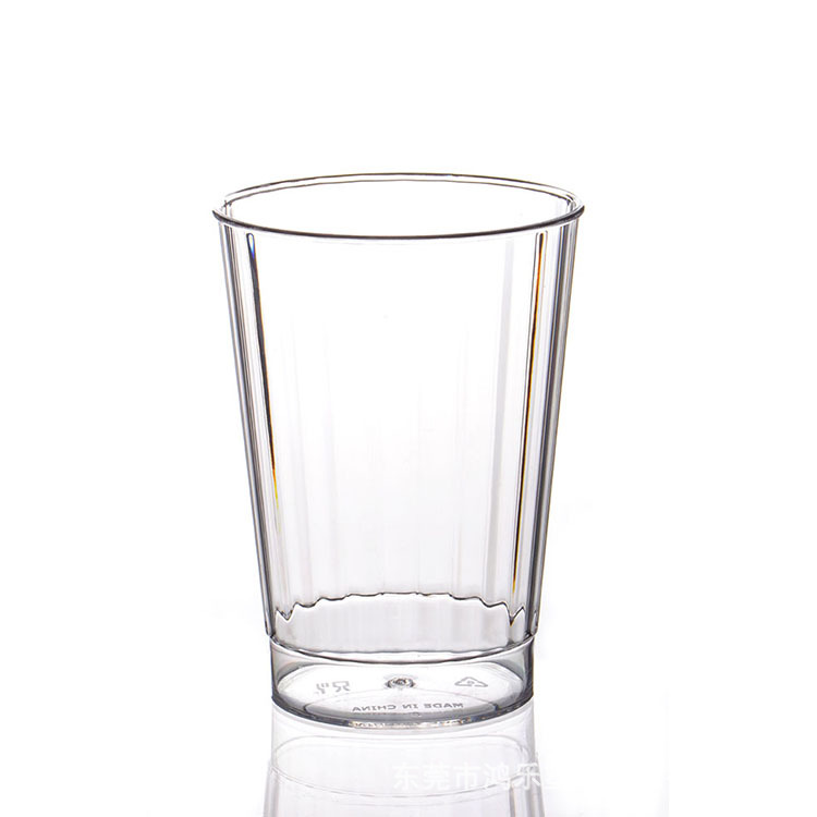 厂家直销一次性硬塑料杯PS透明环保塑料咖啡杯5oz宴会塑料杯示例图21