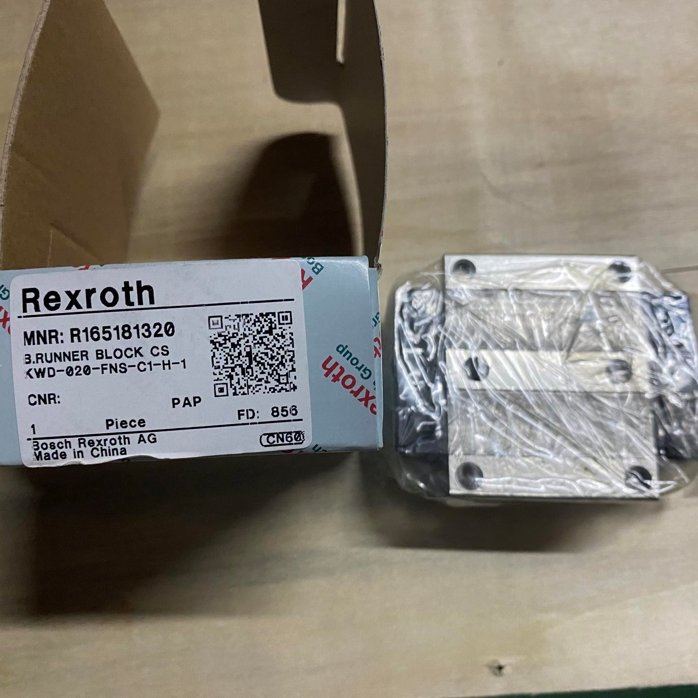 力士乐滑块 德国Rexroth滑块 R166531420 滑动轴承直线导轨原装