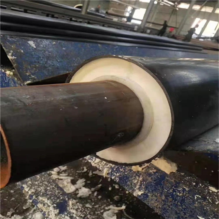 预制直埋式保温刚管厂家 海马管道 镀锌保温钢管
