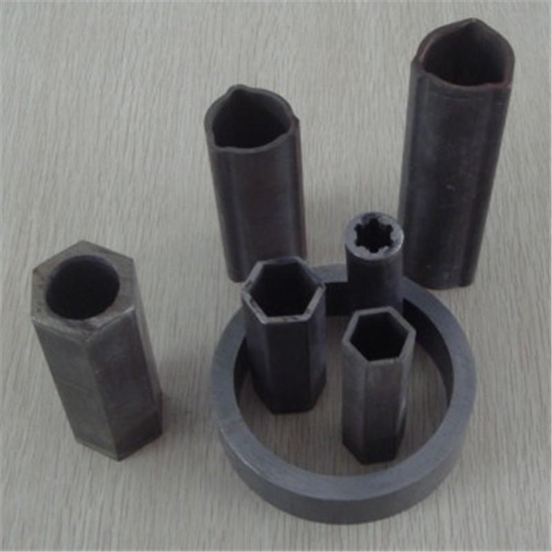 可定制各种异型钢管 外圆内六角钢管 菱形异型管 机械无缝异型管价格