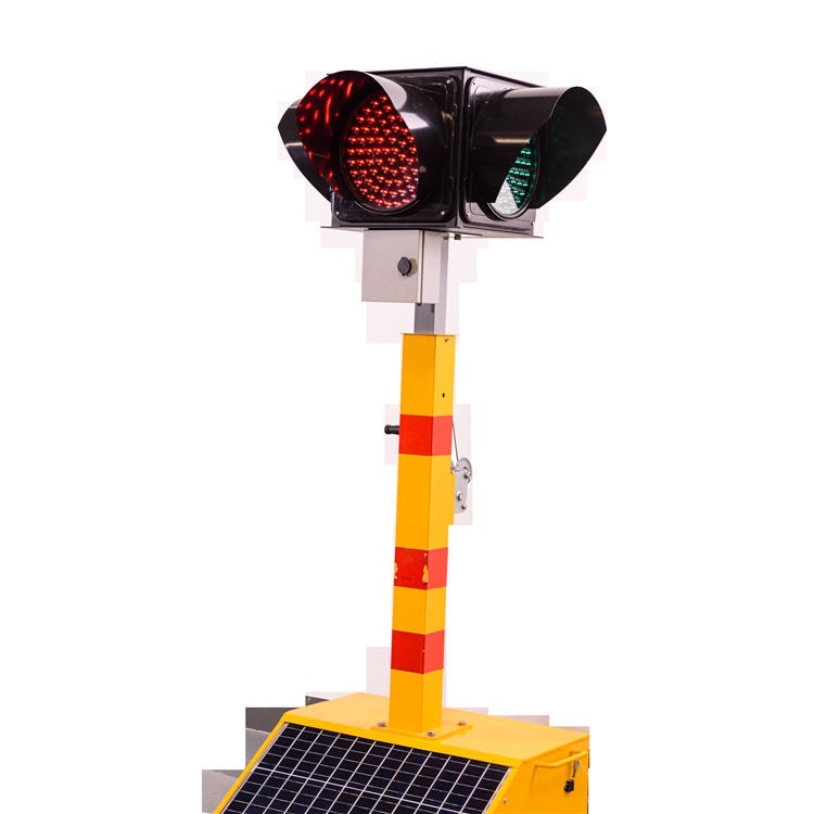 双明 太阳能移动信号灯 移动式 拖车式 便携式 临时红绿灯价格  厂家直销 质保三年