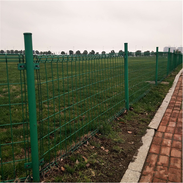 双圈护栏网 德兰市政园林绿地卷圈护栏网 绿化带围栏