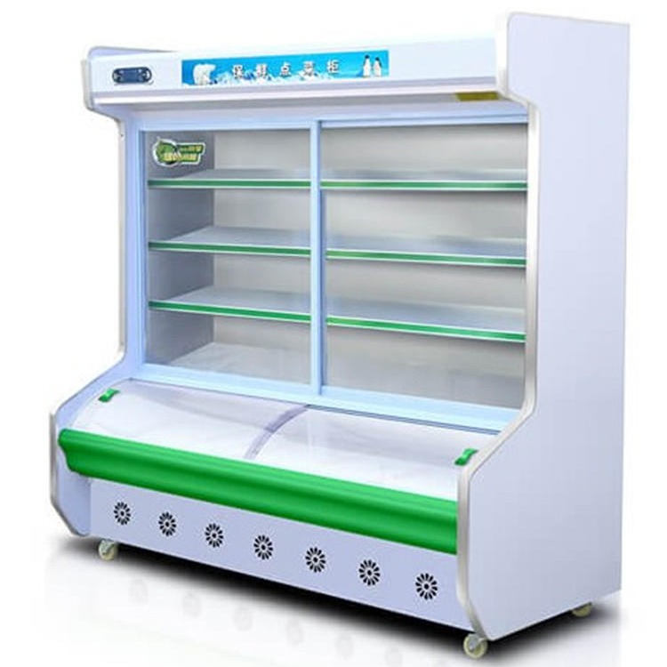 好雪尔商用点菜柜 2米经典点菜柜 上冷藏下冷冻蔬菜展示柜 麻辣烫冷藏保鲜柜