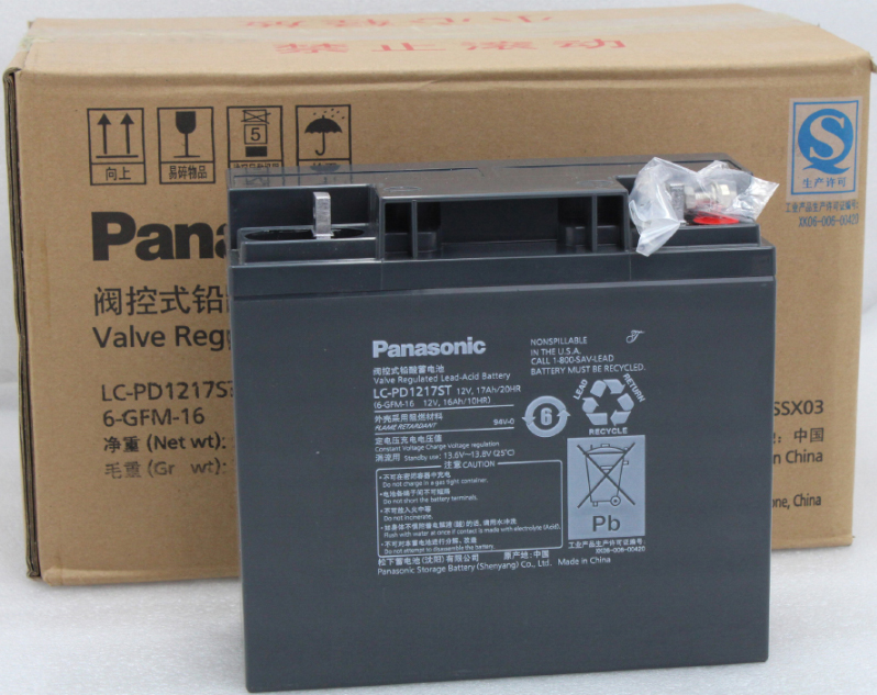 松下蓄电池LC-PD1217ST松下12V17AH阀控式胶体电池 UPS/EPS储能应急