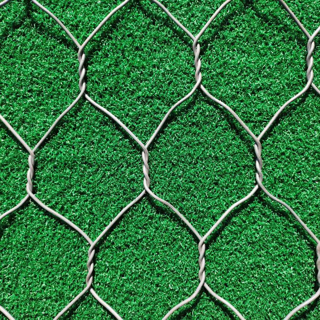 镀锌石笼网格宾石笼网挡墙 护坡石笼网亚奇厂家 2.7毫米镀锌六角网图片