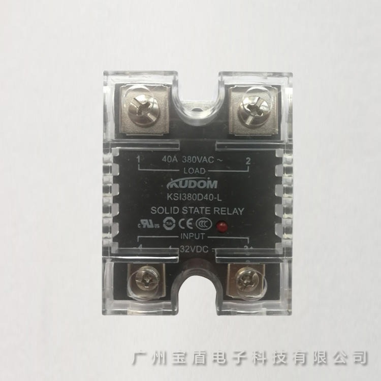 库顿 KUDOM KSI380D40R-L 电机控制型固态继电器 单相交流固态继电器 交流固态继电器