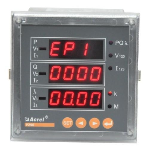 安科瑞 LED显示 配电室使用  PZ42-E4/K  8路开关量输入和2路输出 智能编程电量仪表