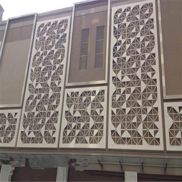 色彩斑斓氟碳铝单板幕墙雕刻透光铝单板吊顶天花镂空雕花铝板装修材料