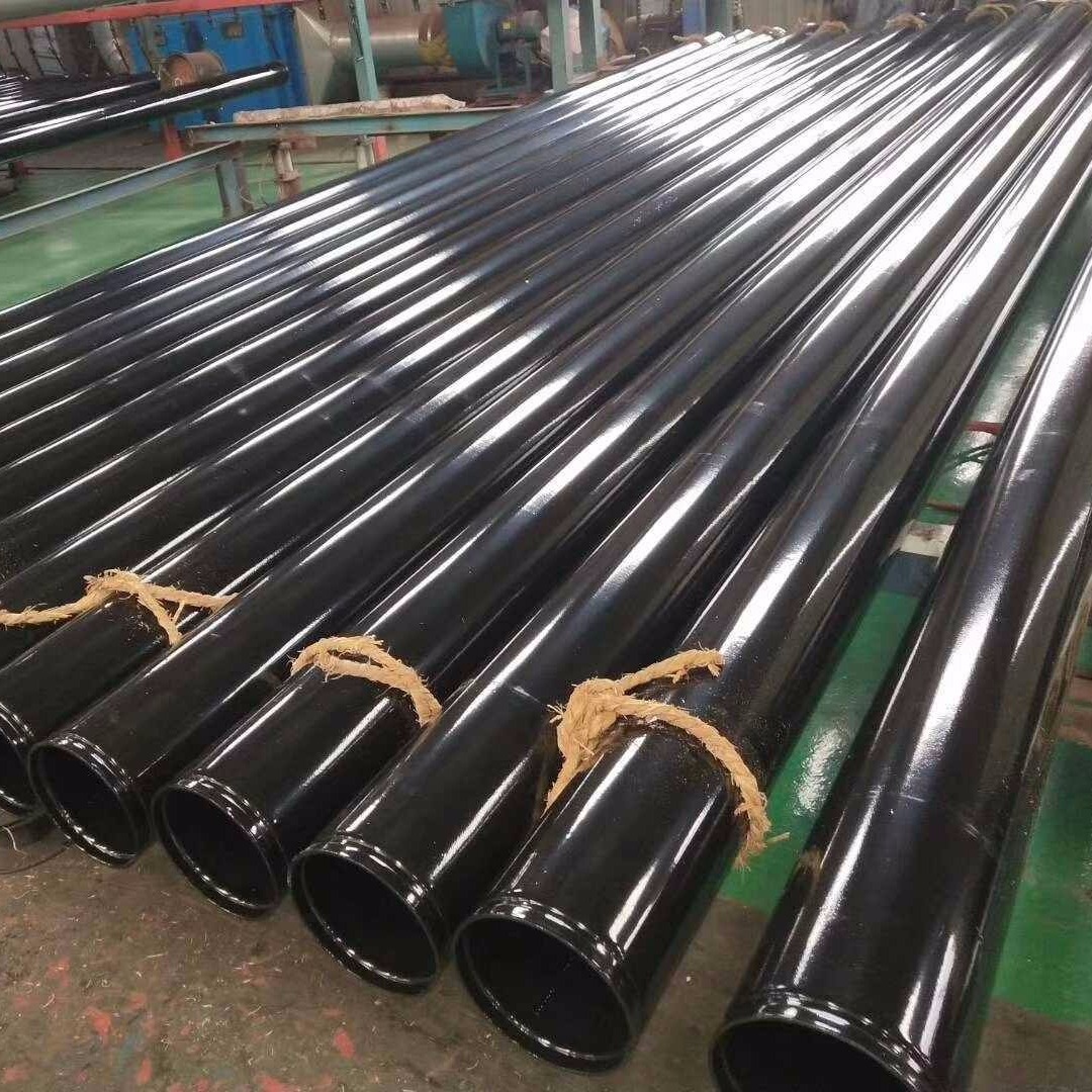 承插式热浸塑穿线管 埋地式承插穿线钢管厂家