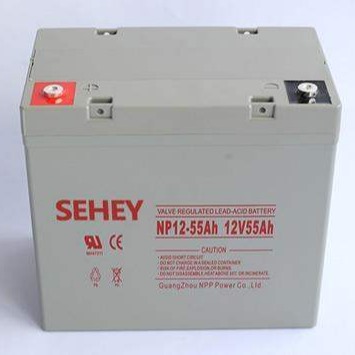 正品 SEHEY蓄电池NPG55-12 西力电池12v55AH 太阳能电池 数据机房用胶体免维护后备电池