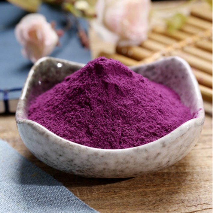 食品级紫薯粉，食品级紫薯粉，熟紫薯粉 馅料用紫薯粉生产厂家图片