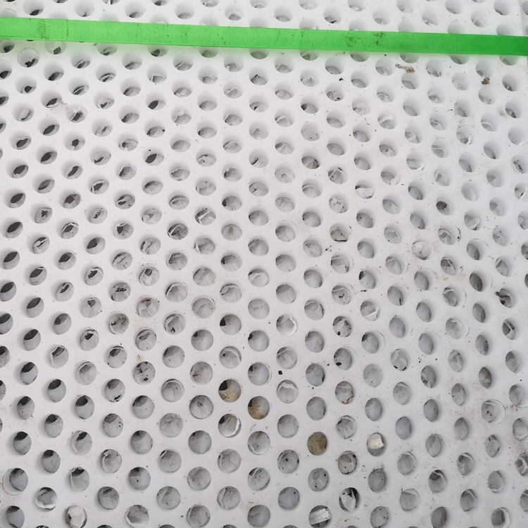 滨州 污水处理塑料过滤板规格 碎浆机筛板 聚乙烯筛板 塑料板冲孔网