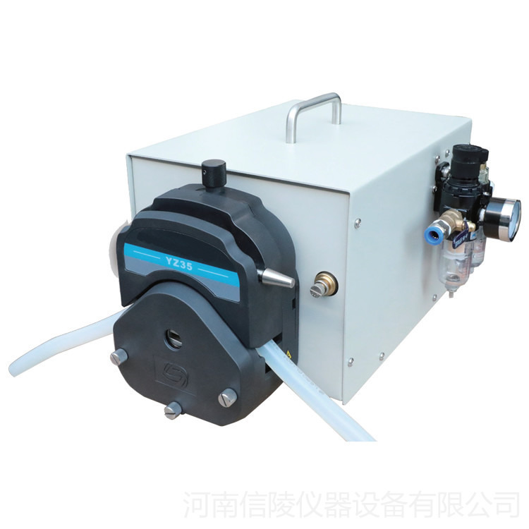 气动防爆蠕动泵价格 制药用13升流量FG601S-Q调速气动蠕动泵