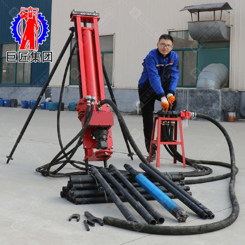 HuaxiaMaster/华夏巨匠KQZ-100型潜孔钻机 建筑用轻型便携式潜孔钻机