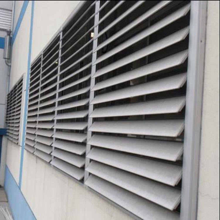 重庆百叶窗厂家直销 通风铝合金百叶窗 工程百叶窗 会议室隔断铝合金百叶窗 工厂价格