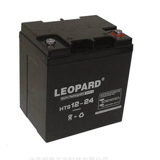 LEOPARD美洲豹蓄电池12V24AH 美洲豹蓄电池HTS12-24 UPS电源 太阳能储能蓄电池