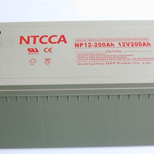 耐普蓄电池NP200-12 NTCCA电池12V200AH ups不间断电源 直流屏铅酸太阳能蓄电池