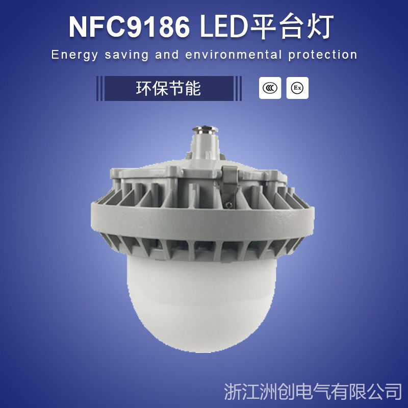 NFC9186 LED投光灯 节能通道平台灯 化工水泥厂车间照明灯