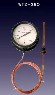厂家直销/WTQ-280气体压力式温度计/压力式温度表示例图1