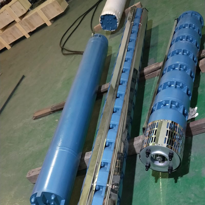 双河泵业供应质量好的潜水泵型号 300QJ280-306/9  大流量深井潜水泵  深井潜水泵厂家