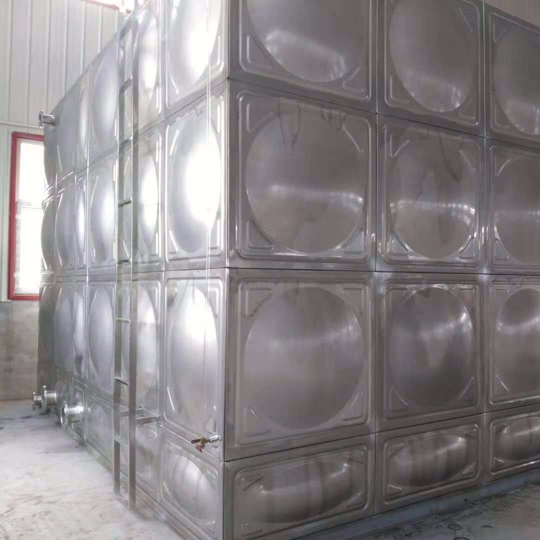 抗震水箱型号齐全 配重水箱不锈钢 玻璃钢顶楼水箱 霈凯图片