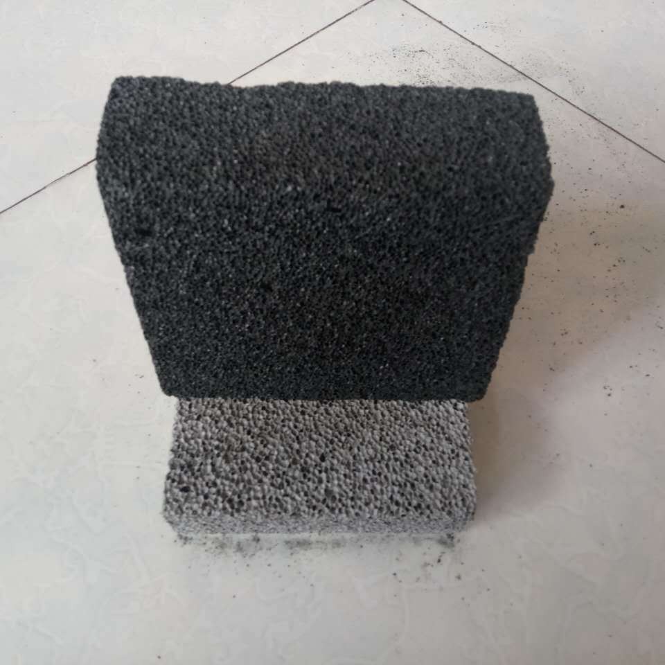 现货批发 水泥发泡板 黑色灰色发泡水泥板 轻质隔墙砖