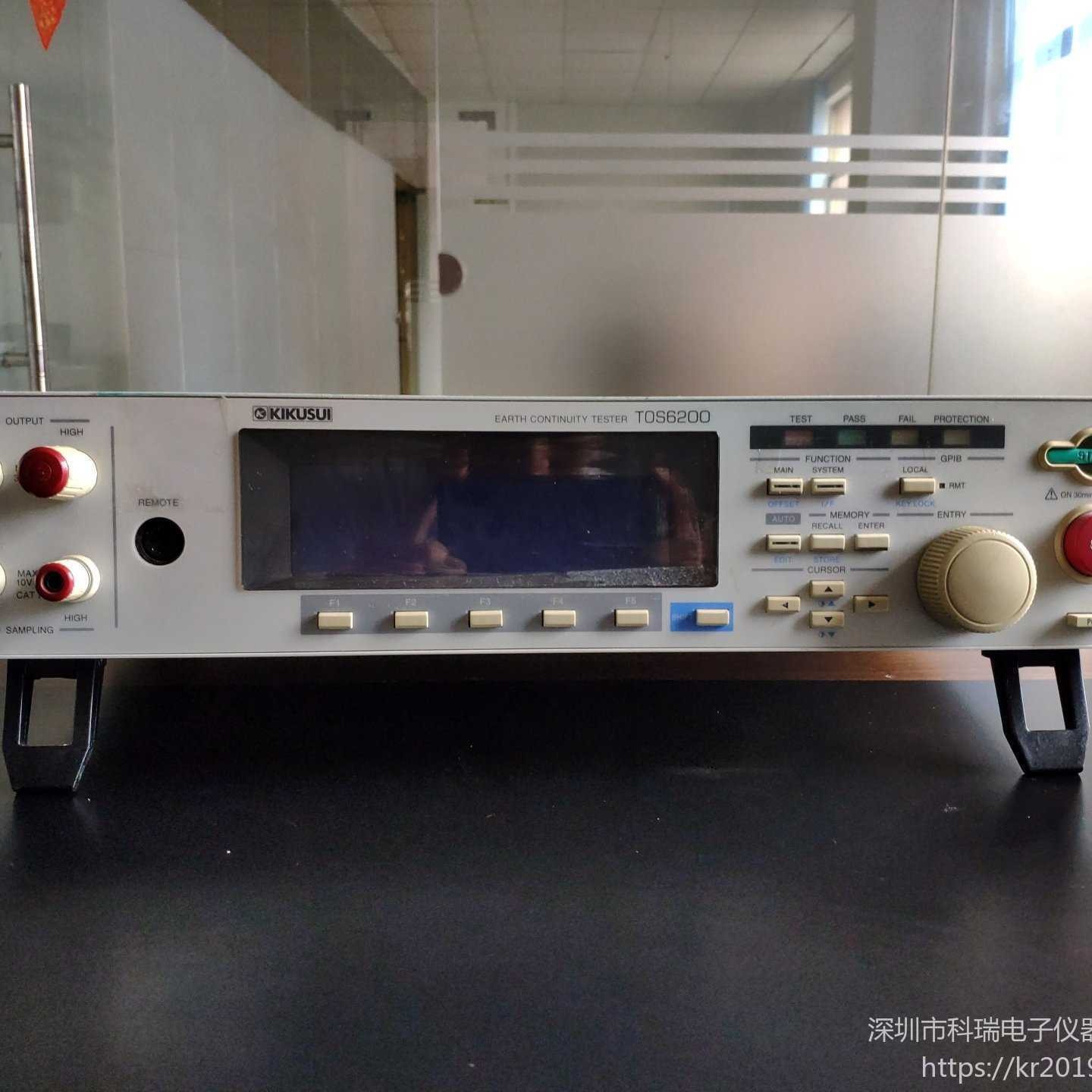 出售/回收 菊水Kikusui TOS6200 地线导通测试仪 低价出售