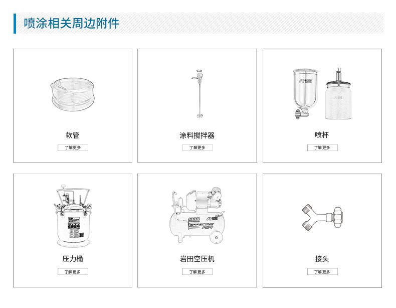 日本岩田小型涂料搅拌机气动搅拌器AM-6B头柱塞式气动马达搅拌示例图5