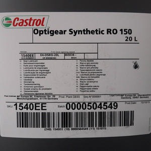 Castrol optigear synthetic RO 150, 机器人齿轮油