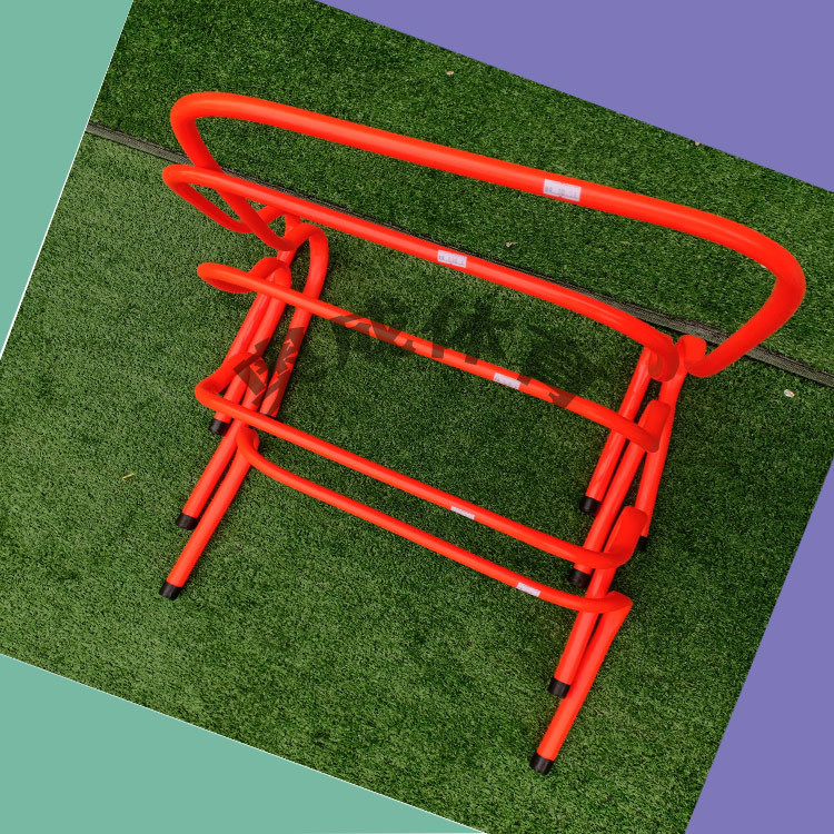 儿童幼儿园可调节塑料小栏架，灵敏训练足球训练器材跨栏架示例图4