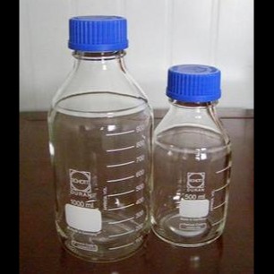德国Schott 进口肖特透明蓝盖瓶 21801245 蓝盖试剂瓶100ML蓝盖瓶
