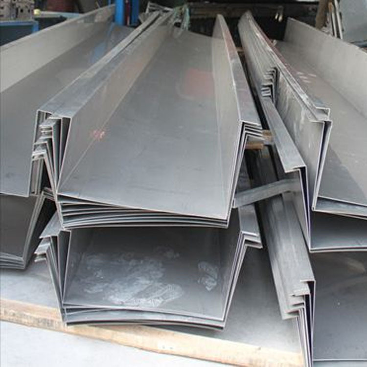 厂家供应304不锈钢天沟 冷轧不锈钢板水槽加工定制示例图6