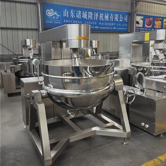 隆泽工厂食堂用炒菜机 全自动大型多功能炒菜机 易清洗