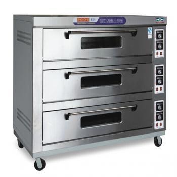 厨宝 三层九盘燃气烤箱 KB-30-9型全不锈钢制造厂家批发销售