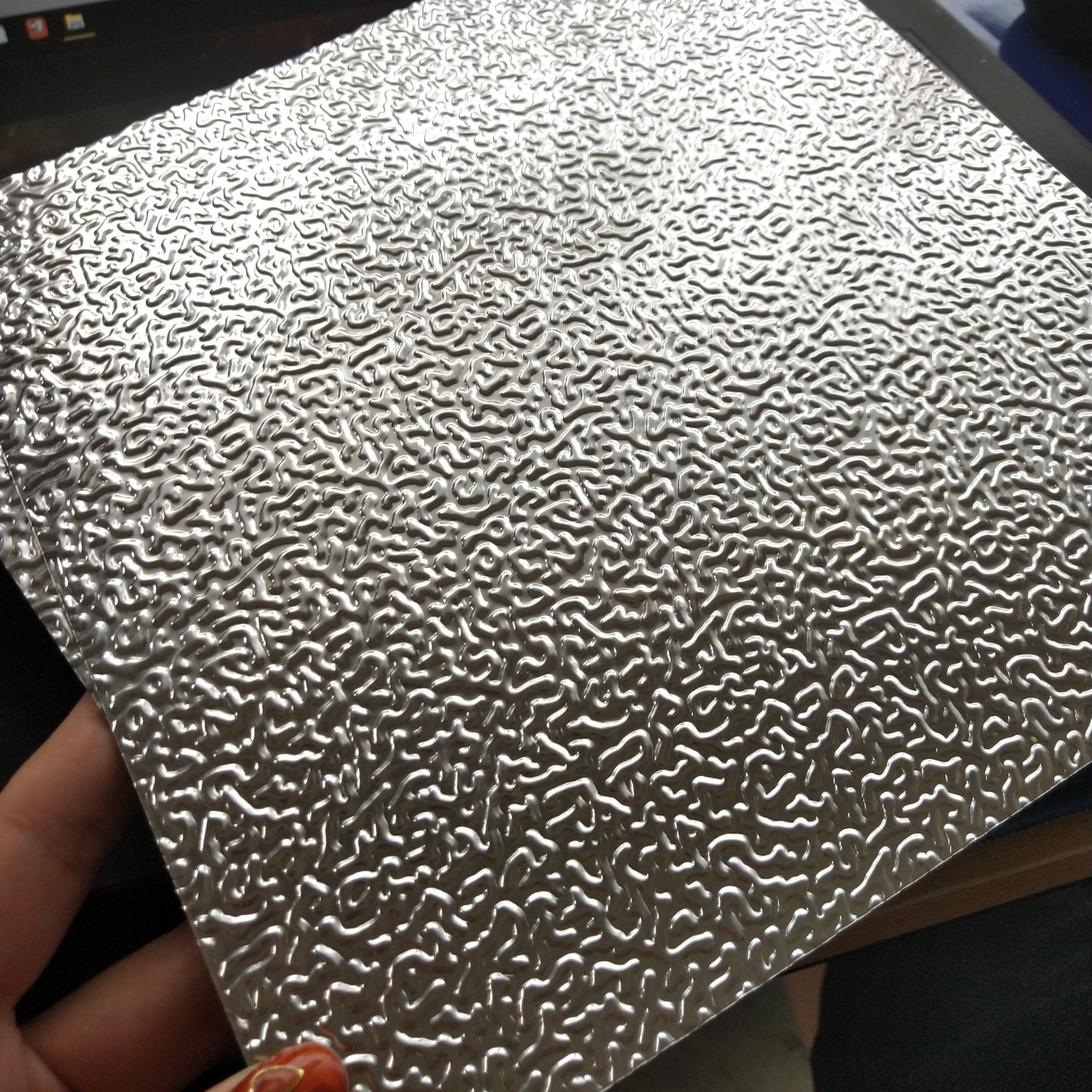 现货压花橘皮纹铝板 0.8毫米厚花纹铝卷