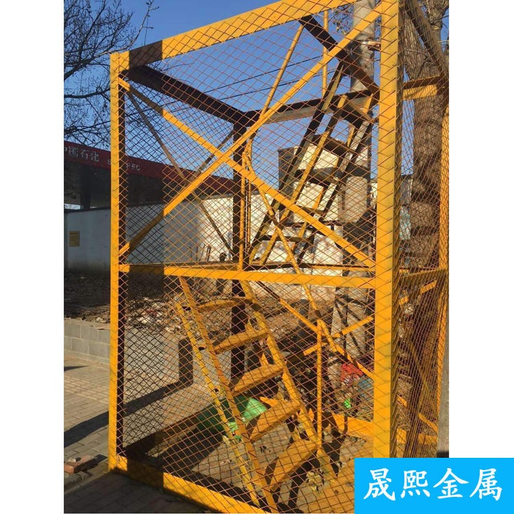 施工防护梯笼 晟熙 加强型安全梯笼 安全梯笼 定做加工