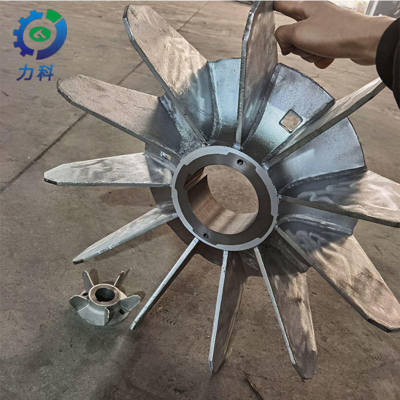 厂家YZR-355 铝风叶 起重机风叶 内径120 外径560 力科加厚风叶yzr-400