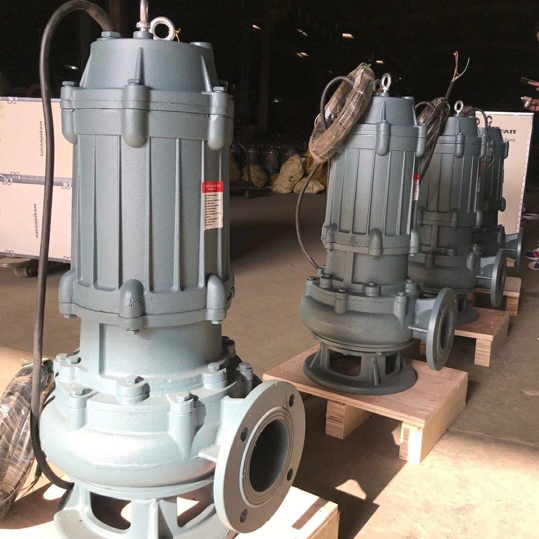JYWQ50-17-25-1200-3带搅拌无堵塞潜水泵 带搅匀污水提升泵
