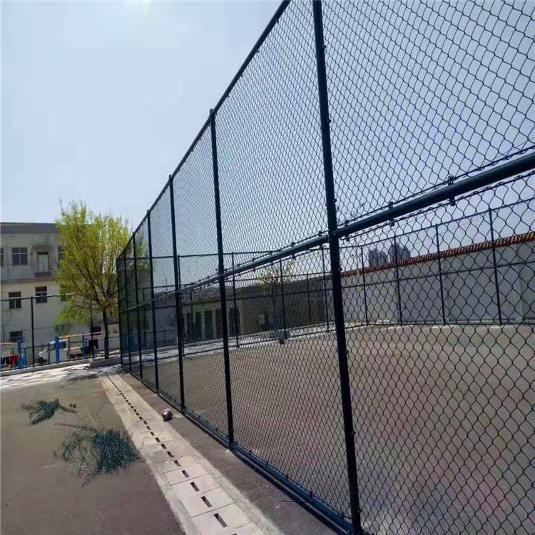 芜湖篮球场围网  篮球训练场围栏网  迅鹰菱形孔篮球场围网生产厂