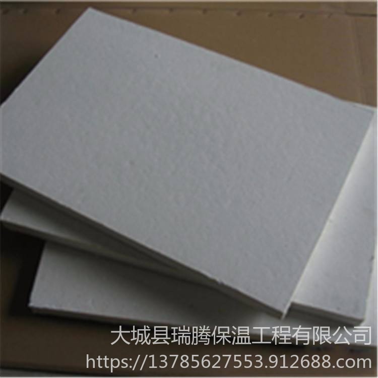 硅酸铝纤维板 长方形硅酸铝板 瑞腾 硅酸铝板保温隔热板
