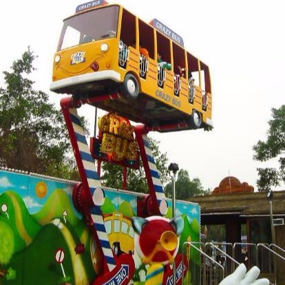 儿童公园游乐设备疯狂巴士 长隆欢乐世界同款空中巴士  农业生态观光乐园推荐家庭游乐设备图片