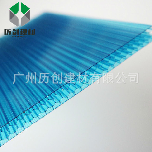 广州花都厂家 pc蜂窝阳光板8mm 中空阳光板 采光性能强 厂家热销示例图8