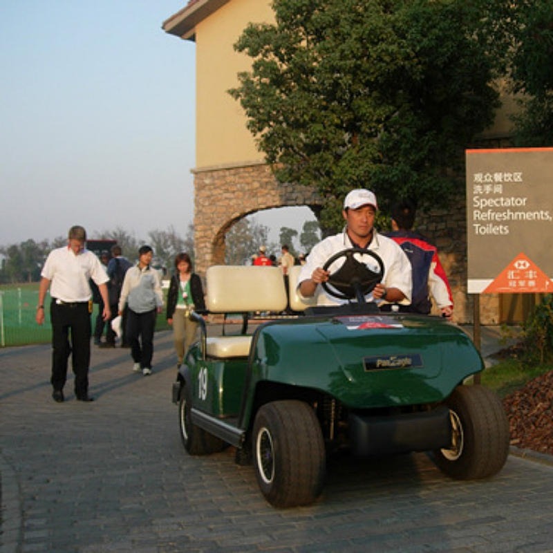 国外高尔夫球车LT-A2-1电动观光车 绿通电瓶车