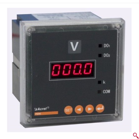 5G基站电压管理方案   交流单相数显电压表  PZ48-A V  开孔45×45  CE认证