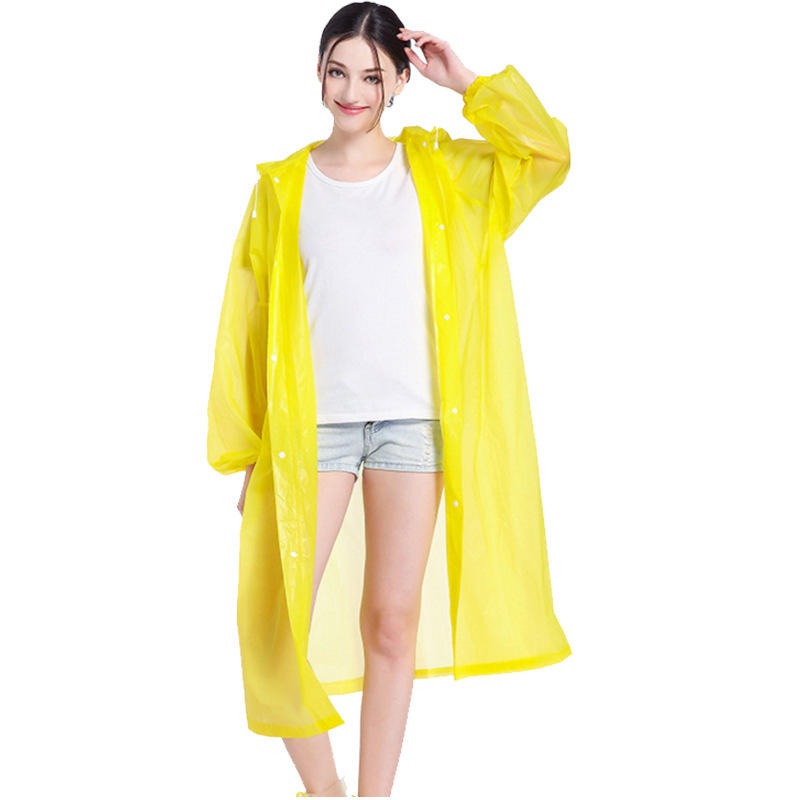昆明直销超市专卖套头式成人一次性雨衣景区户外便携式雨披批发图片