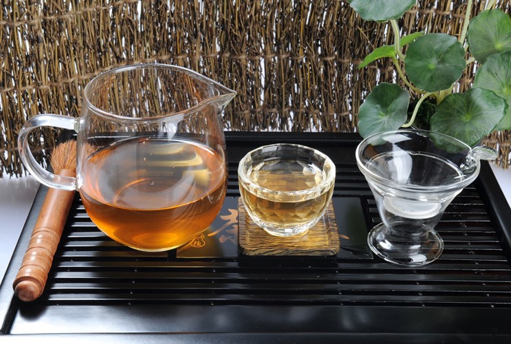 高硼硅耐热大龙胆分茶器 玻璃公道杯 500ml容量 加厚品质功夫茶具示例图5