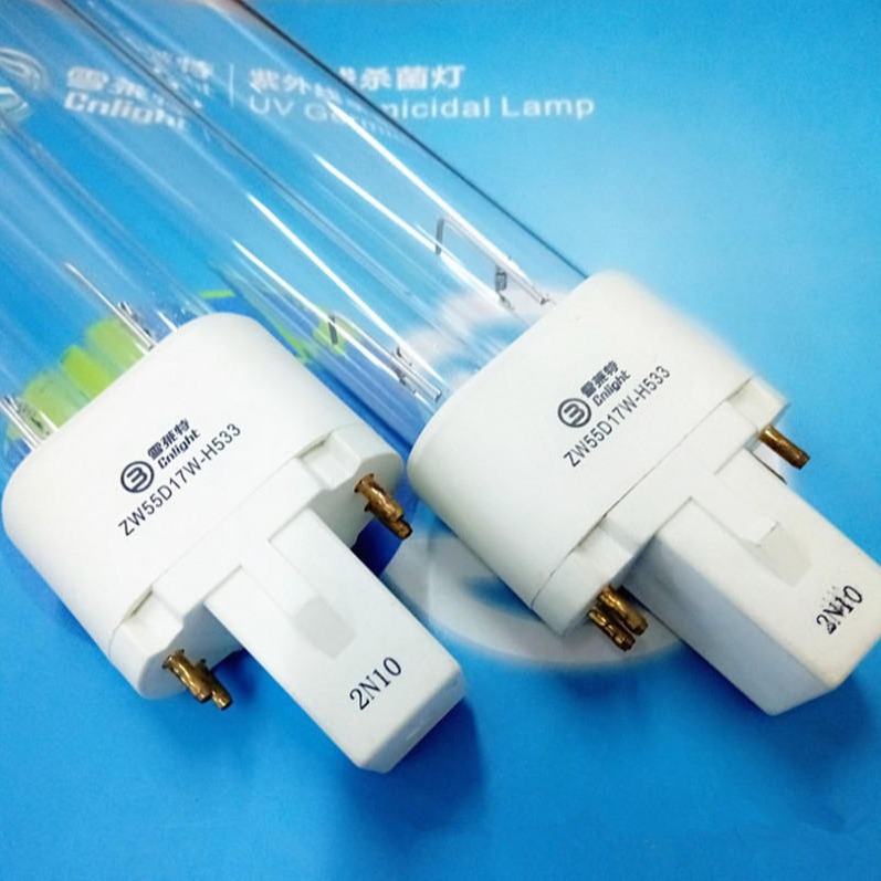 雪莱特254纳米H型紫外线灯ZW55D17W-H533 G32Q灯头 空气消毒机灯管